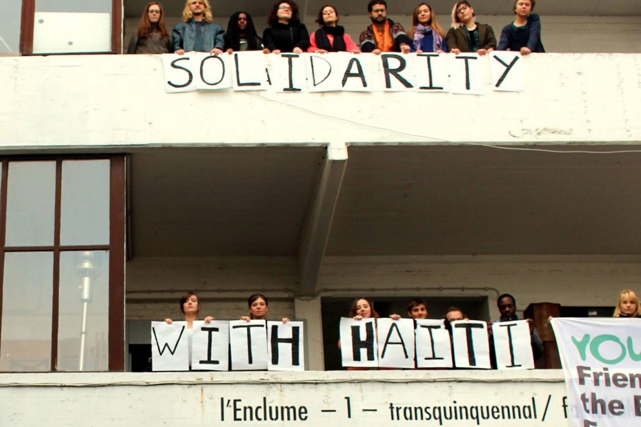 YFoEE Reclaim Power Solidarity with Haiti (c) YFoEE