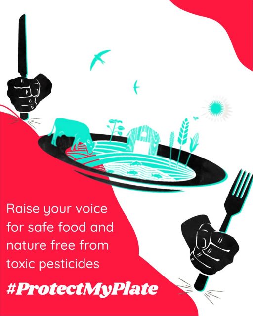 Raise your voice for safe food & nature free from toxics! 

The EU Commission wants to roll back vital food safety protections. We’ve 7 days to speak up.

Tell them the protection of our food, soil & water from toxics is a necessity. Tell them: #ProtectMyPlate 👉  link in bio